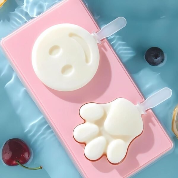 Set x2 Moldes Helado 20 Palitos Reutilizables