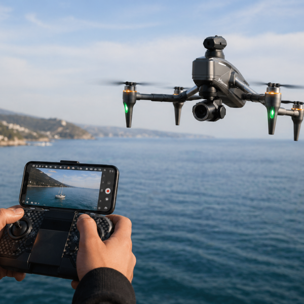 Dron Cámara Dual V600 LED