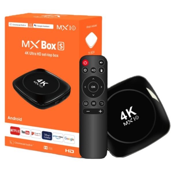 Convertidor Inteligente 4K MX10 Box S