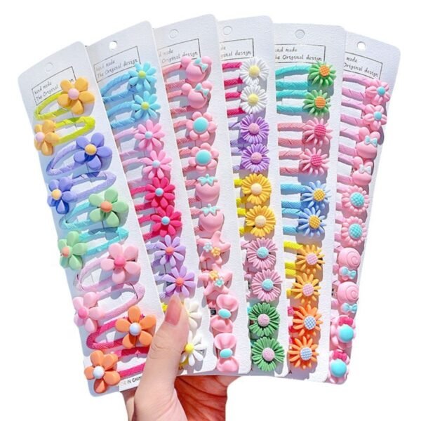 Pack x 12 Clips para Pelo Infantiles