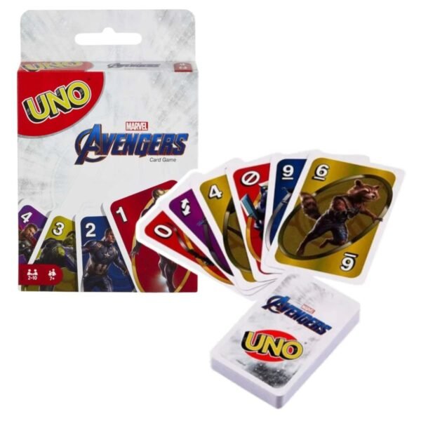 Cartas Edición Especial UNO Avengers