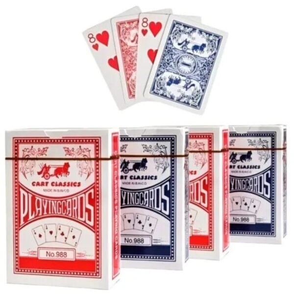 Baraja Cartas Clásica No. 988 De Poker