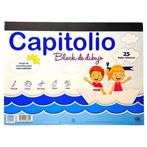 Block De Dibujo Color X25 Hojas 22X29 CM