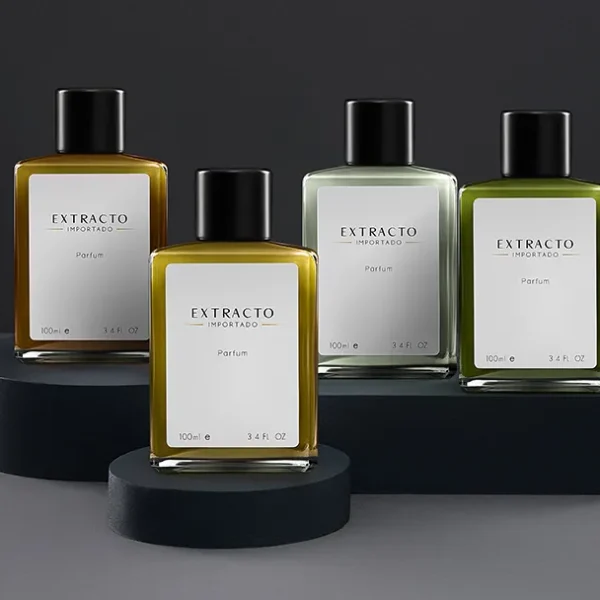 4 perfumes de 100 ml